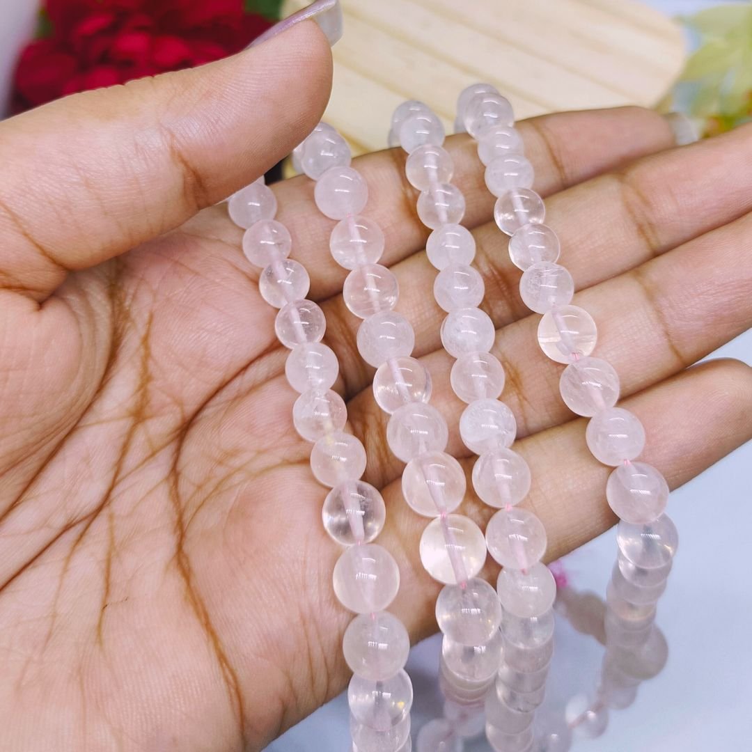 Rose Quartz Mala - Image 2